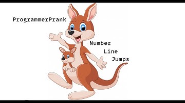 15 05 2021 ProgrammerPrank Number Line Jumps solved in python with simple and easy to undrstnd logic