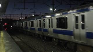 回8725M　E531系K451編成　KY(郡山)出場回送　友部到着　2017.01.30
