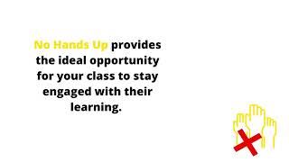 Teaching Tip of the Week #34 - What is No Hands Up? | Teach2030