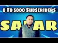 0 To 5000 Subscribers