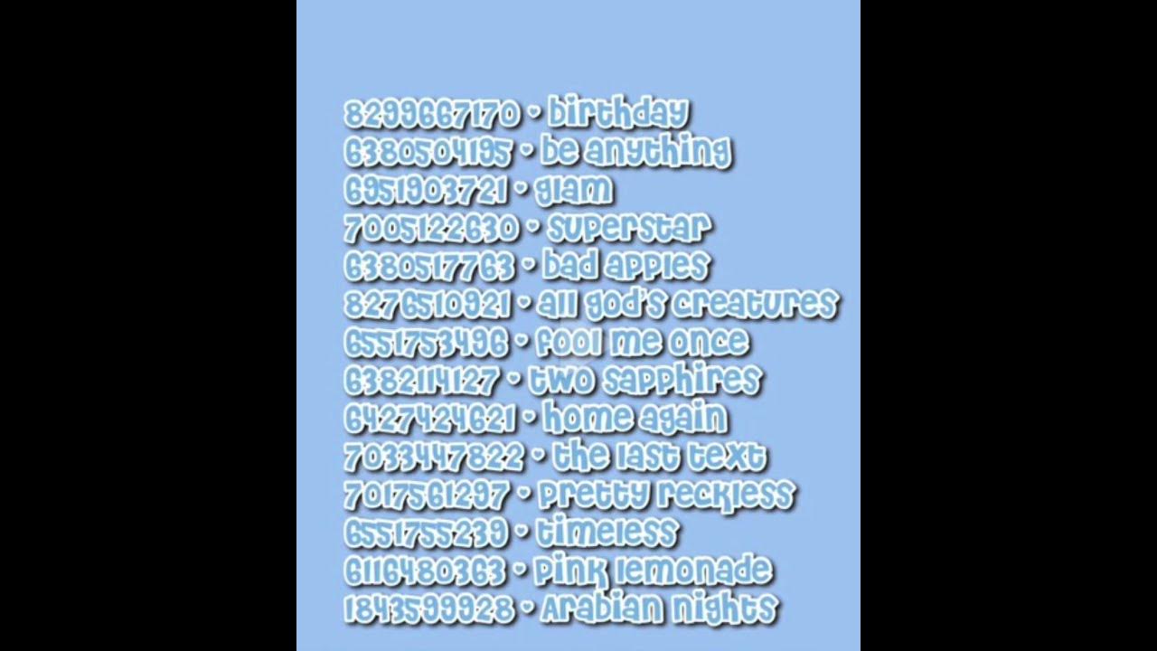 🎶 Music Codes!🎶 #aldc #music #codes #roblox - YouTube