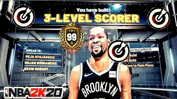 THE BEST 3 LEVEL SCORER KEVIN DURANT BUILD!