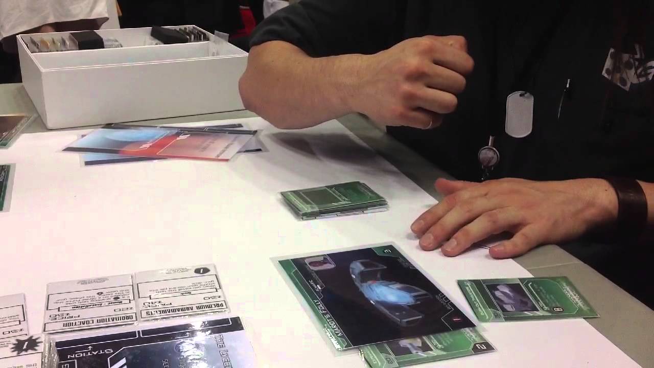 Gen Con 2013 - Galactic Strike Force Prototype Demo - YouTube
