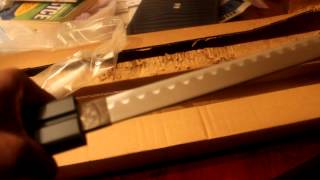 Sasuke Uchihas Kusanagi Sword My First Unboxing