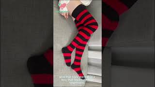 Cotton Extra Long Girls Kayhoma Thigh High Socks#cotton #leggings #fashion #long #cute #socks#style