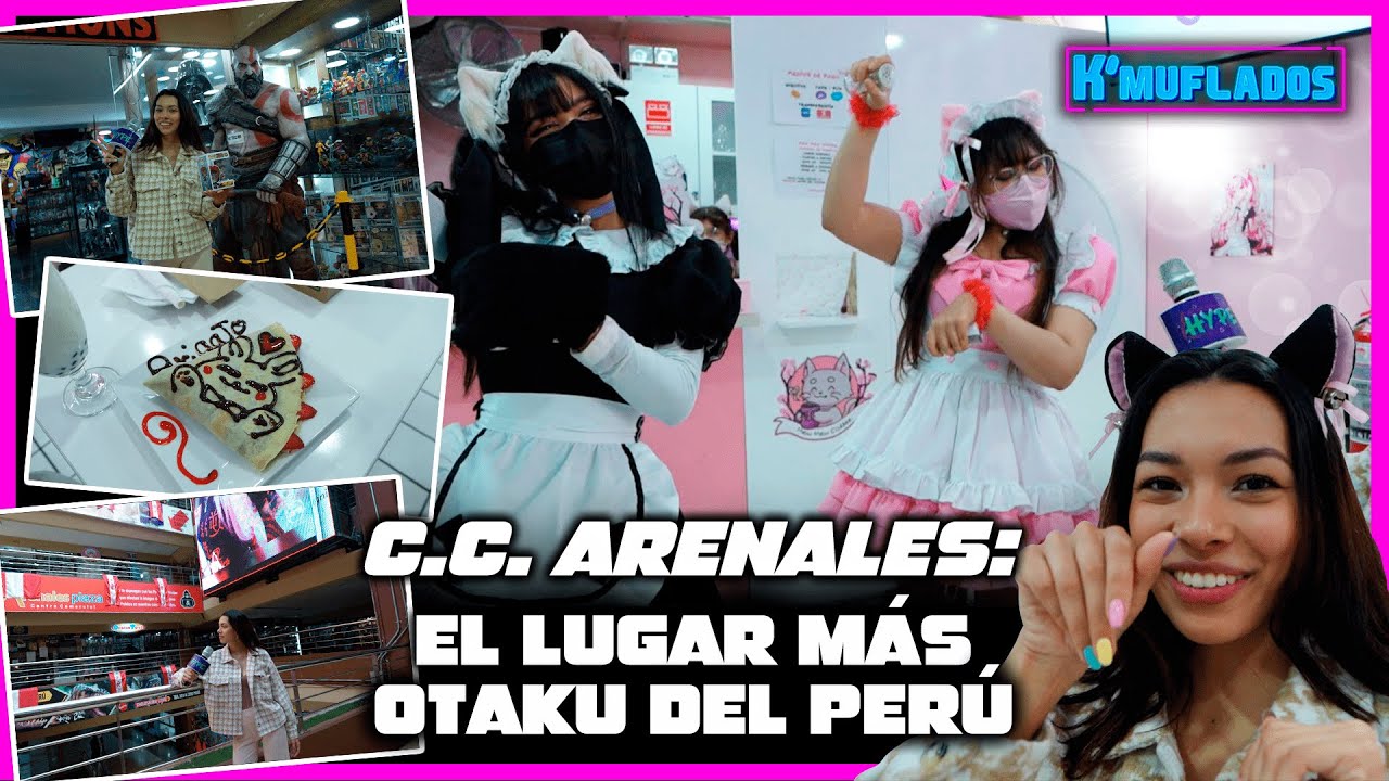 C.C. ARENALES: Maid Café, Cómics y Videojuegos en un solo lugar | KMUFLADOS