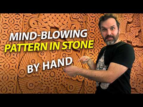 Mind Blowing Pattern in Stone by Hand
