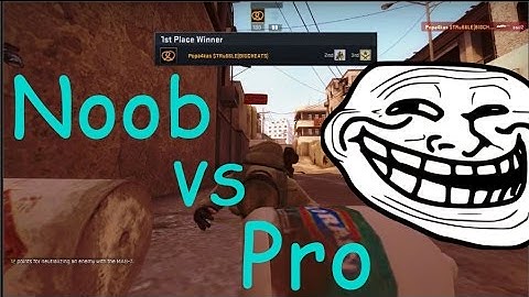 CS:GO  Noob Vs Pro. #NoobWin