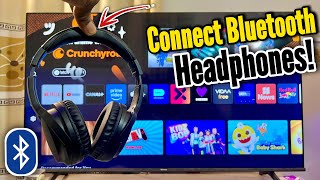 How to Connect Bluetooth Headphones to Hisense TV! 