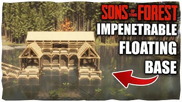 Hoe je een drijvende waterbasis bouwt in Sons of the Forest