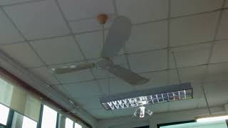 Famous SMC K56 industrial ceiling fans in my old classroom (all speeds & spindown) (FTA) Profile