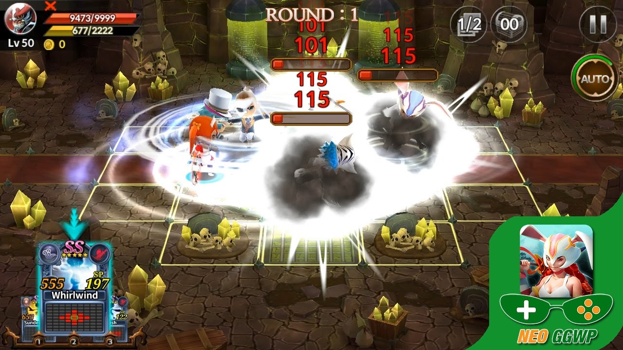 เกมมือถือ rpg Tactics Master (Android) - Gameplay Frist Start