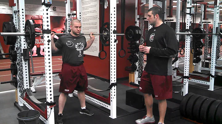 Northwestern Back Squat Technique Video