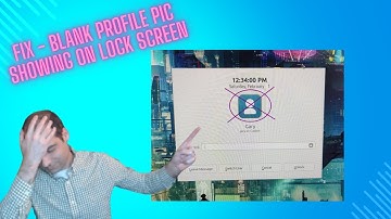 Linux Fix - Remove Blank Profile Pic from Login/Lock Screen