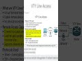 VTY Lines Explained (Remote Access)