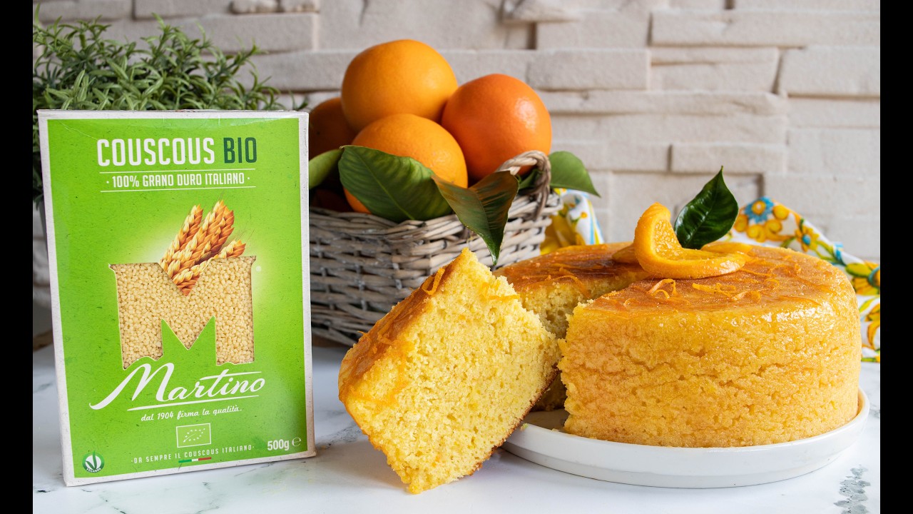 Pan d’arancio con cous cous