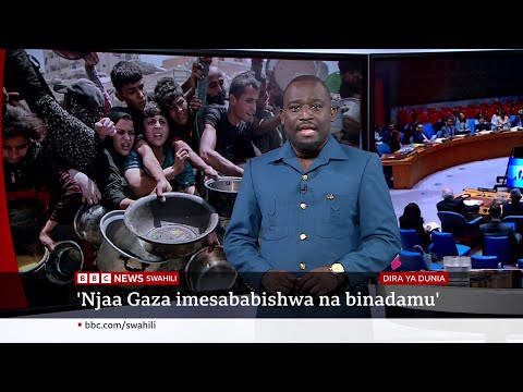 Israel Inatumia Njaa Kama Silaha Ya Vita Gaza Katika Dira Ya Dunia TV
