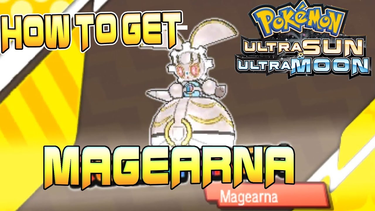 How To Get Magearna In Pokemon Ultra Sun And Moon Magearna Qr Code For Pokemon Ultra Sun And Moon Youtube