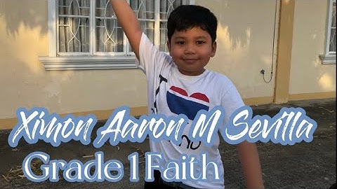 A Day in My Life|Performance Task in MAPEH|Grade 1 Faith|SJCRBI