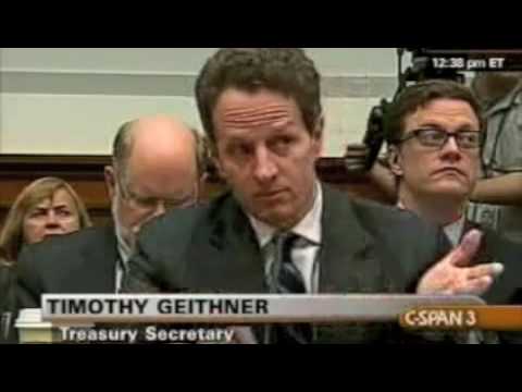 Alan Grayson Grills Timmy Geithner