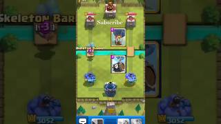 Skeleton Barrel vs Bollon,#clashroyale,#gaming,#supercell,#shorts