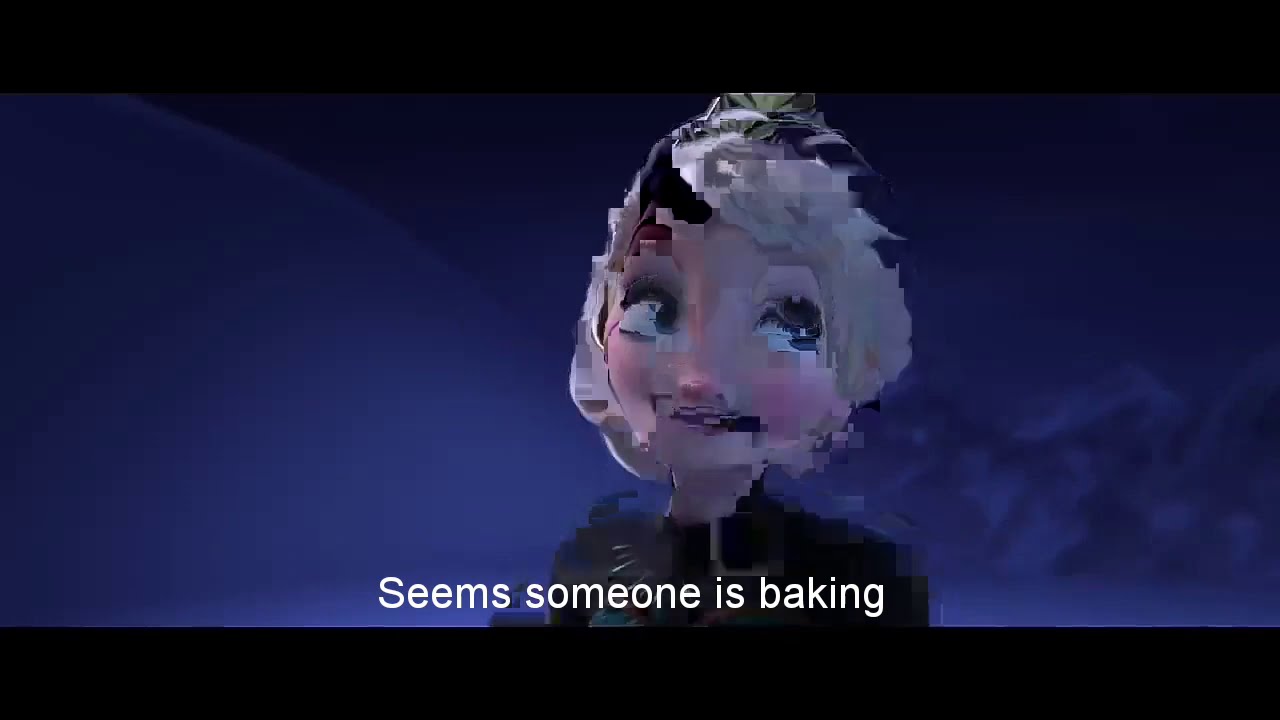Frozen Reverse Frozen - Let It Go (reversed with lyrics)