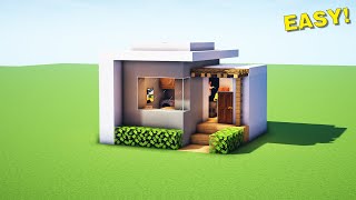 Minecraft - How to Make a Modern House in Minecraft