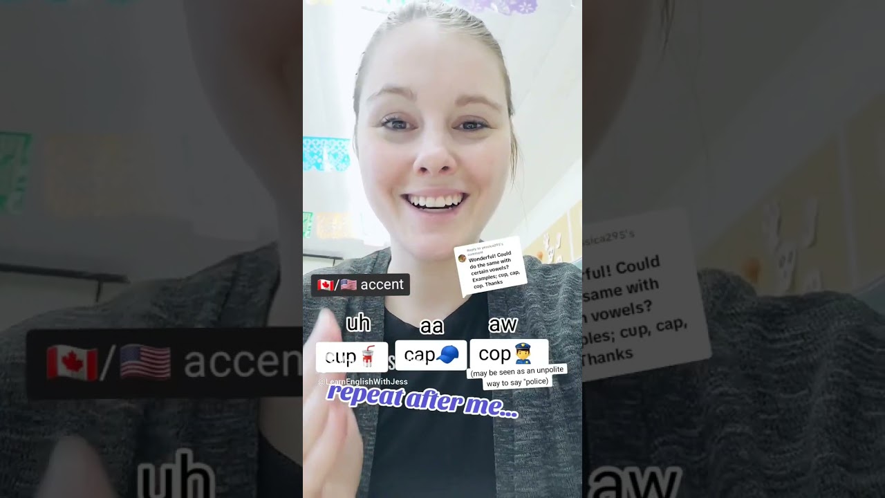 HOW TO PRONOUNCE "CUP" vs. "CAP" vs. "COP" // ESL English Help