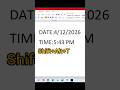 1 Second me MS Word me Date &amp; Time Insert 😱 (Secret Shortcut) #msword #wordtricks #computertips
