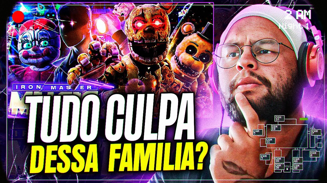FAMILIA PSICOPATA? Quebrados | Família Afton (Five Nights at Freddy's) | Iron Master | MÚSICO REACT