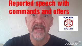 Learning English in one minute every day; video 44, reported commands and tough breeds