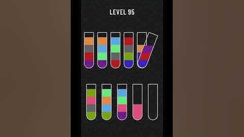 Water sort puzzle level 95