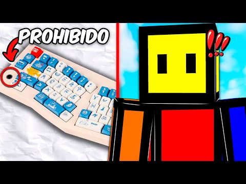 SoyCubo HACE UNBOXING de UN TECLADO PROHIBIDO!! 😱🤯 *tiene hacks*