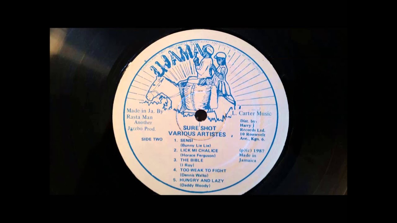 Horace Ferguson - Lick Mi Chalice - Ujama LP 1987