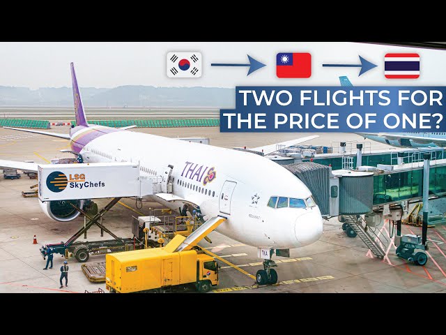 TRIPREPORT | Thai Airways (ECONOMY) | Boeing 777-300 | Seoul - Taipei - Bangkok class=