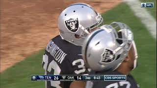 Sean Spence HUGE hit on DeAndre Washington - 2016 Preseason