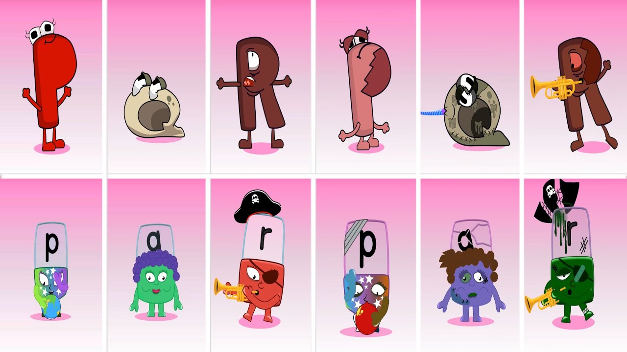 Sprunki Letter R Sprunki Alphabet Lore P, Q, R vs Sprunki Alphablocks P, Q, R ...