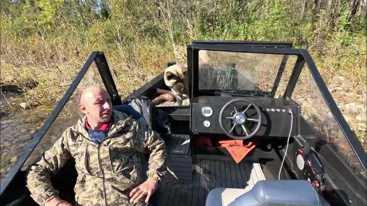 экспедиция на Нижнюю, лодка Ермак 530 jet - YouTube