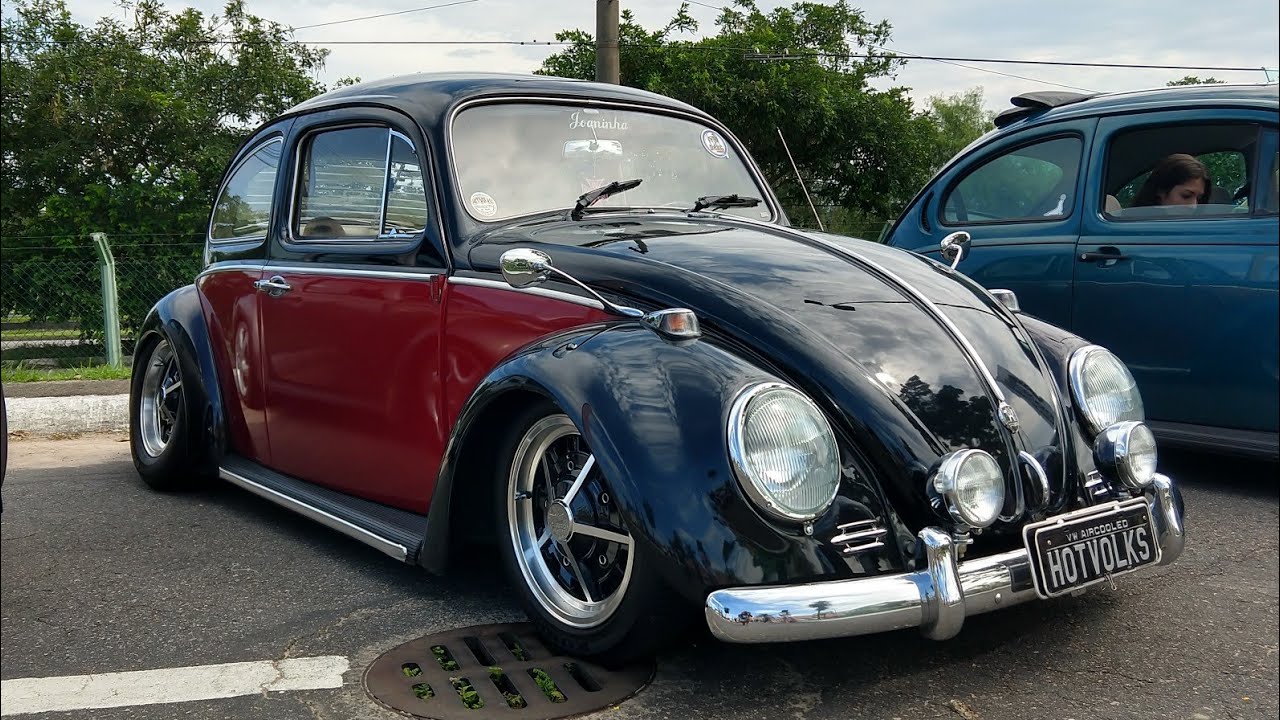 Fusca "Joaninha" Top e Baixo - Encontro AirCooled de São José dos Campos SP.