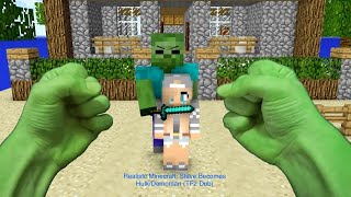 Realistic Minecraft: Steve Becomes Hulk/Demoman (TF2 Dub)