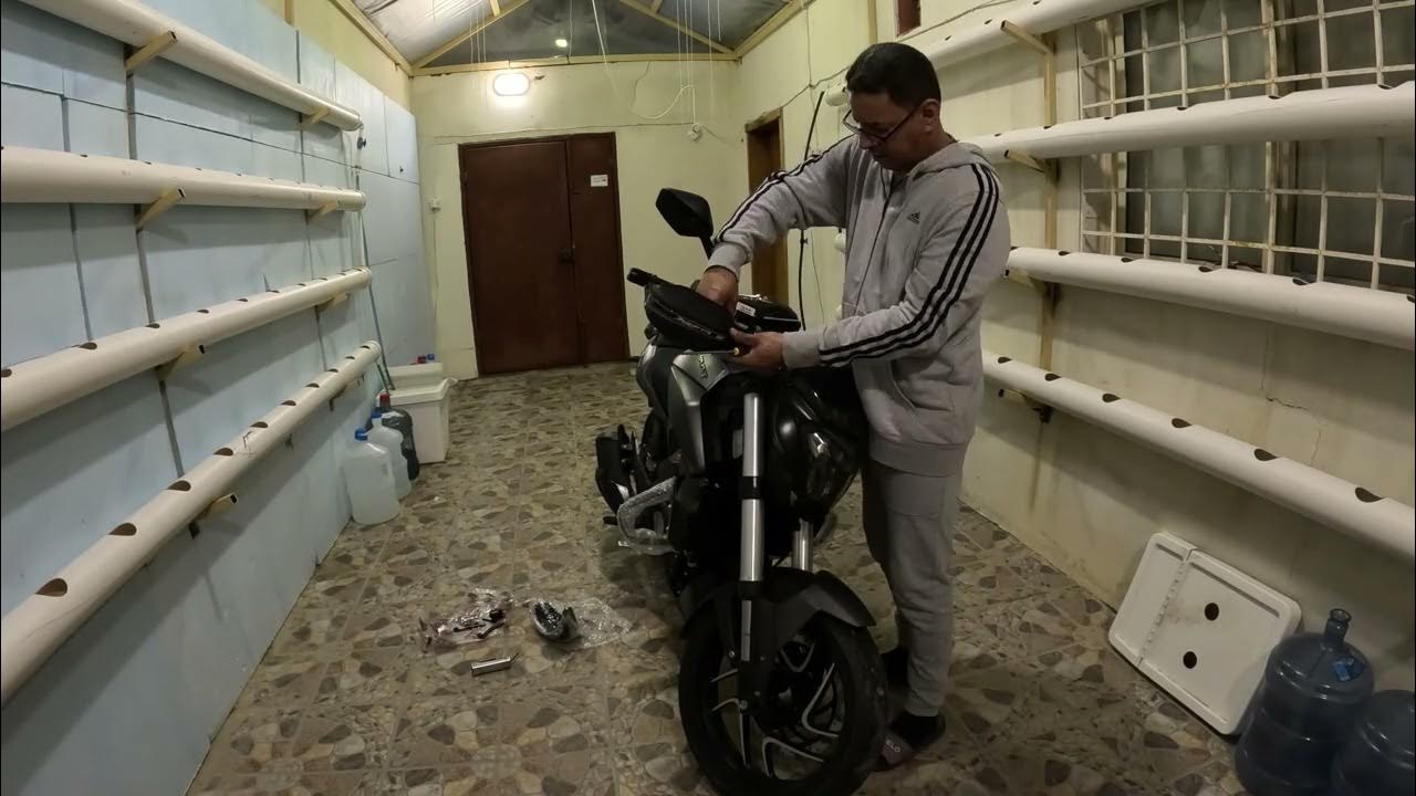 Hand Guard installation Dominar 400 YouTube