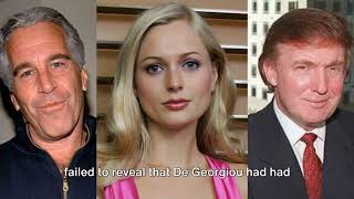 Connecting The Dots Epstein, Trump And Anouska De Georgiou