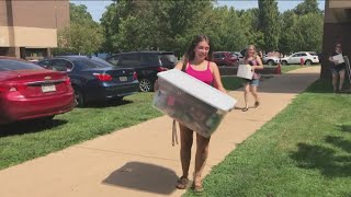 Move-in day at SUNY Fredonia