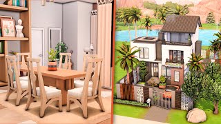 Oasis Springs Modern Home | NO CC | The Sims 4 Speed Build