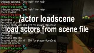 Actor Plugin Demo 2: Scenes