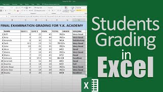 How to calculate students grades in Excel