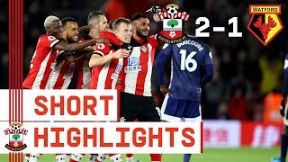 90-SECOND HIGHLIGHTS: Southampton 2-1 Watford | Premier League