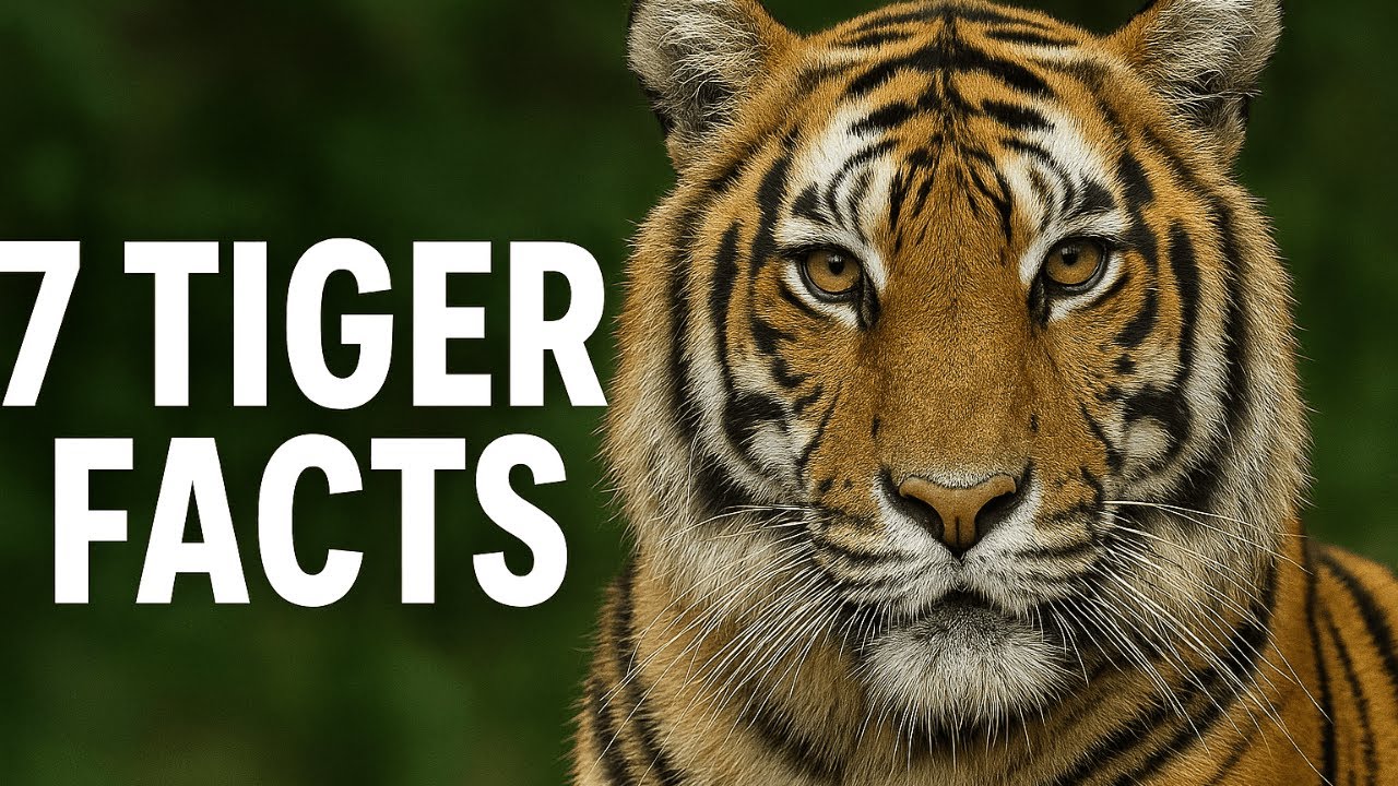 7 Shocking Facts About Tigers You Didn’t Know | Amazing Tiger Facts