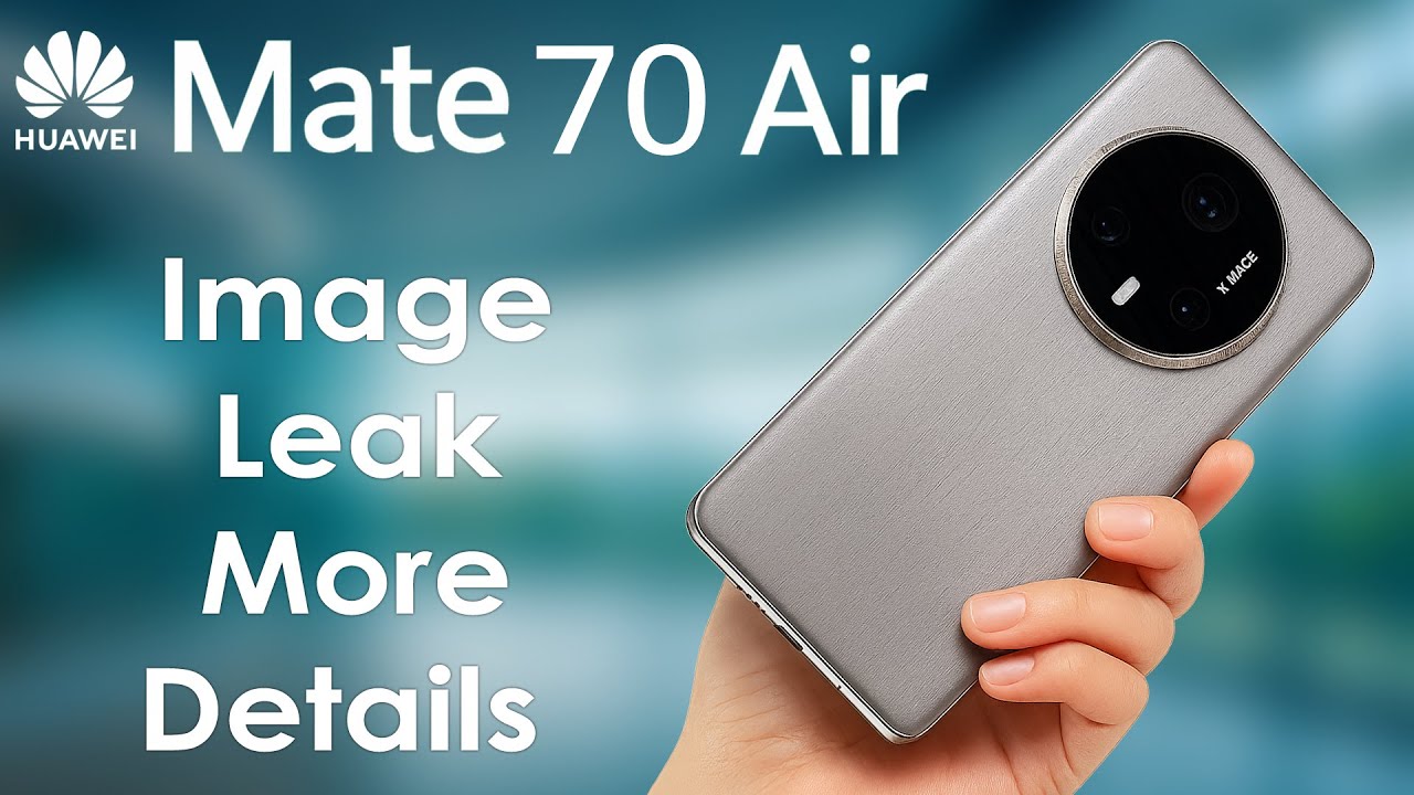Huawei Mate 70 Air Image Leak,  Display, Battery, More Details Emerge