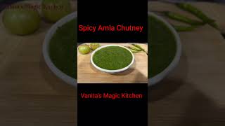 Spicy Amla and Coriander Chutney | Amla Chutney Recipe #shorts